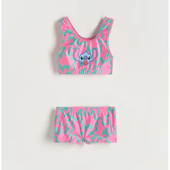 Dívčí spodní prádlo Reserved - Dvoudílné plavky Lilo & Stitch - vícebarevná - 2483U-MLC - 2483U-MLC-U92