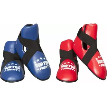Tkaničky do bot Masters Top Ten OSTT-PU "Fight" (Wako Approved) chrániče nohou 030643-02M červená+M/L