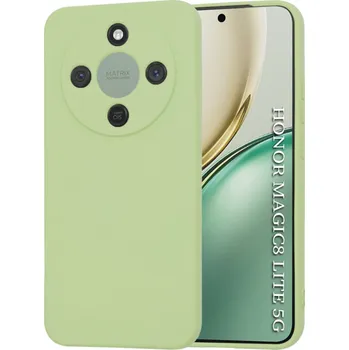 Pouzdro na mobilní telefon Techsuit SoftFlex pro Honor Magic8 Lite – Matcha