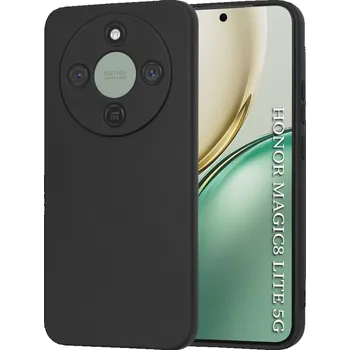 Pouzdro na mobilní telefon Techsuit SoftFlex pro Honor Magic8 Lite – černý