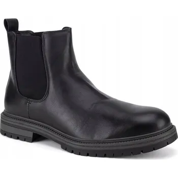 Dámské tenisky Lanetti kotníkové boty muž černé MYL8513-1