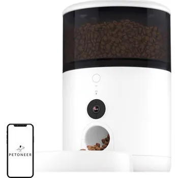 Miska pro psa Petoneer PF008 chytrý automatický dávkovač krmiva s kamerou + Doprava ZDARMA