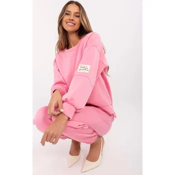 Růžová tepláková souprava Italy Moda růžová 3238762