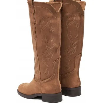 Dámské kozačky Jenny dámské kozačky nad koleno na blokovém podpatku, velikost 40