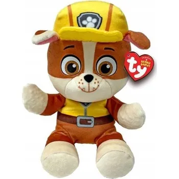 plyšák Plyšová Hračka Pejsek Rubble Psi Tlapková patrola TY - 15 cm