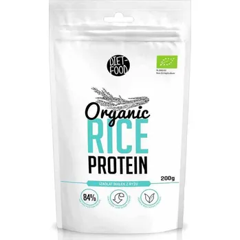Protein BIO organický rýžový protein WPI izolát rostlinný přírodní 200 g Diet Food