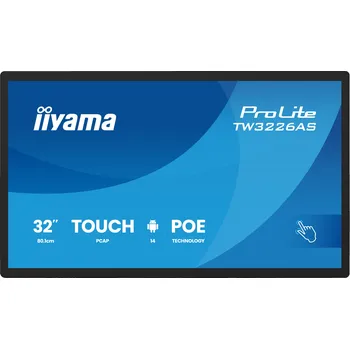 Monitor 32" iiyama TW3226AS-B3P:VA,FHD,Android,POE