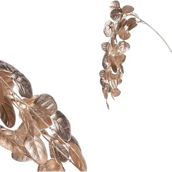 umělá květina Eukalyptus - umělá převislá větev, barva měděná Barva: Měděná
