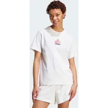 Pánská móda ADIDAS Tričko s&nbsp;jahodovými motivy Farmers Market 2XS BÍLÁ