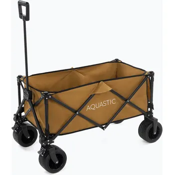 Zahradní vozík Přepravní vozík AQUASTIC Caro hnědý