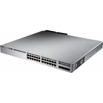 Switch Cisco Catalyst 9300L - Network Advantage - přepínač - L3 - řízený - 24 x 10/100/1000 (UPOE) + 4 x 10 Gigabit SFP+ (uplink) - Lze montovat do rozvaděče - UPOE (880 W)