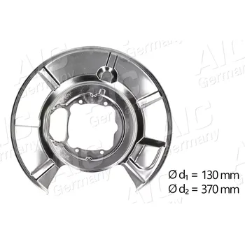 Autodíl AIC Ochranný plech proti nečistotám brzdového kotouče Původní kvalita AIC AIC 55504