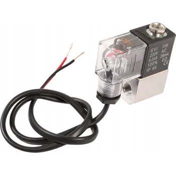 Kompresor Elektromagnetický ventil pro bezolejový kompresor, regulátor CO2, 1/8 palce, 9 mm