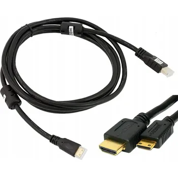 Video kabel Kabel Hertz HD21 HDMI - mini HDMI 2 m (metry)
