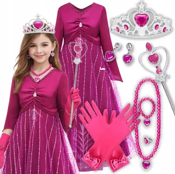 Karnevalový kostým Kostým Elsa Ledové Království Hopki vel. 104-110