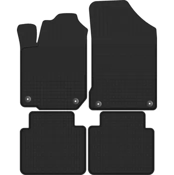 autokoberec Gumové autokoberce AlphaCar pro Renault Clio II, černé