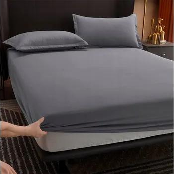 Prostěradlo OCHRANIACZ NA MATRACE 180 X 200 CM VODĚODOLNÉ PROSTĚRADLO Z MIKROVLÁKNA