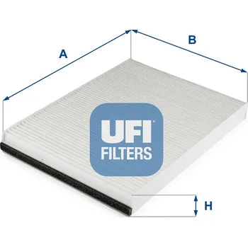 Ventilátor topení a klimatizace Filtr, vzduch v interiéru UFI 53.324.00