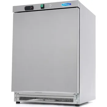 Chlazení Maxima Lednice - 200 l - 3 nastavitelné police - nerezová ocel | 09405004