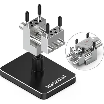 Sada nářadí Přesný otočný mini svěrák 2 v 1 pro modelářství, jemnou mechaniku a detailní upínání malých dílů