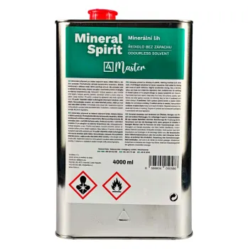 Minerální líh bez zápachu Master 4l