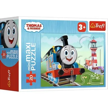 Puzzle Trefl Minimaxi 20dílné Puzzle Tomáš a jeho přátelé