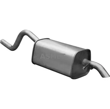 Výfukový systém Koncový tlumič výfuku ASMET 10.134