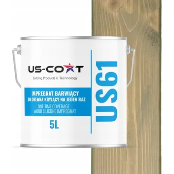 Olej na dřevo IMPREGNACE NA DŘEVO EXTRA BARVA S VOSKY, OCHRANA V JEDNOM KROKU, UV FILTR, ŠEDÁ ŽLUTÁ 5L