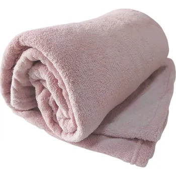 Prostěradlo Deka mdArt polar 140 cm x 200 cm růžová