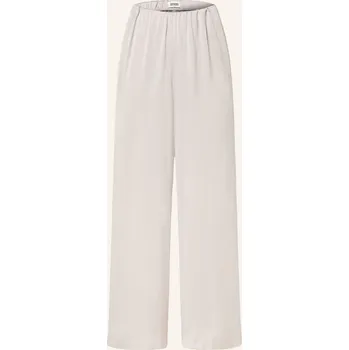 Dámské kalhoty Drykorn Dámské Saténové Kalhoty Tweezer, světle šedá, 32