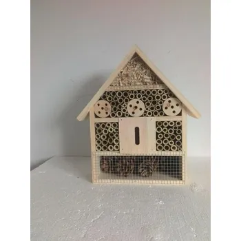 Huhubamboo Dřevěný dům pro hmyz