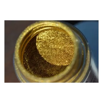Výtvárné potřeby Metalický pigment Porporina – 03 Zlato zelené 20g