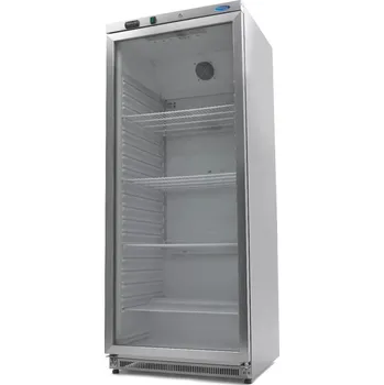Chlazení Maxima Lednice - 600 l - nerezová ocel - se skleněnými dveřmi | 09405034