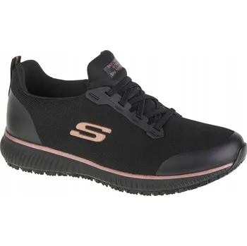 Pracovní obuv SKECHERS SQUAD SR -36- Dámské pracovní boty, textilní, černé
