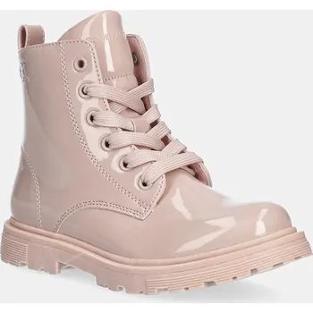 Dívčí tenisky Dětské workery Calvin Klein Jeans V1A5.83117.24.29 růžová 30X, EUR 25