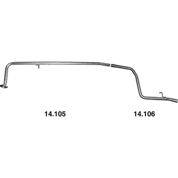 Výfuková trubka Výfuková trubka NOVAK 14.909