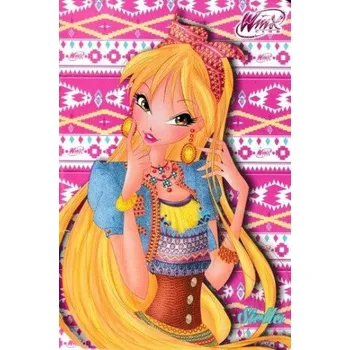 Pohádka Winx club - Zápisník A5 s kroužkovou vazbou + pero
