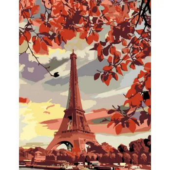 Malování podle čísel – 345 Eiffelova věž