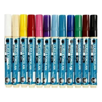 Fix na porcelán a sklo vypalovací – bílý