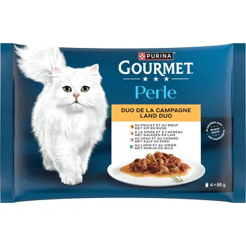 4x85g Multipack - Gourmet Perle - Mix VI (4 druhy Duo)