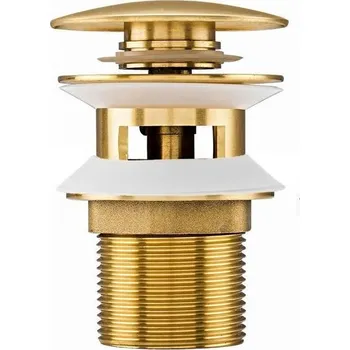 Keramický dřez Univerzální odtoková armatura pro dřezy a umyvadla. Moderní vysouvací click-clack ventil - odtokový