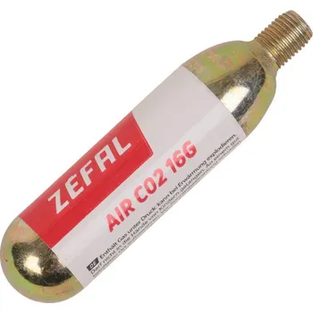 pumpička Zéfal CO2 cartridge 2x16g (Sada náhradních bombiček Co2 Zéfal 2x16g se závitem)