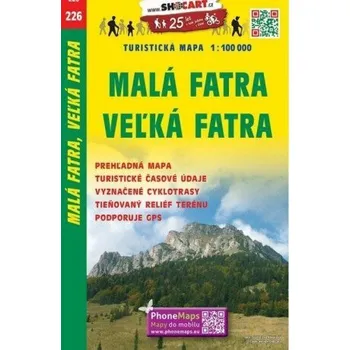 SC 226 Malá Fatra, Veľká Fatra 1:100 000