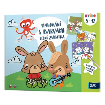 Desková hra Kvído - Malování s barvami