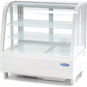 Skříňka na nářadí Maxima Lednice s vitrínou 68 cm - 100 l - bílá | 09400836