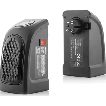 Teplovzdušný ventilátor Elektrický ohřívač InnovaGoods černý