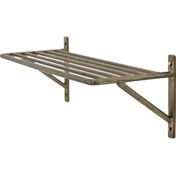 police BLOOMINGVILLE Nástěnná kovová police FREDDI mosaz 82055564AA