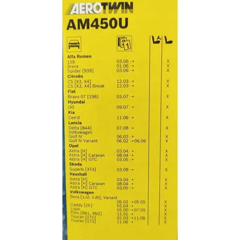 Stěrač Lišta stěrače Bosch 3 397 008 579 přední 450 mm