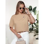 Dámské tričko MILOV RY2541 Barva: Béžová, Velikost: M