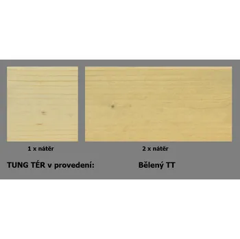 Olej na dřevo TUNG tér - bělený TT 4,5lt